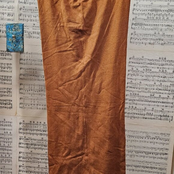 Target Rust Orange Knit Wide Pants Culottes S and XXL - Picture 9 of 9
